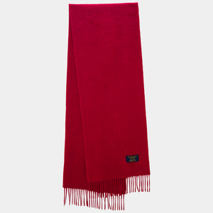Cashmere Scarf women Bright Red