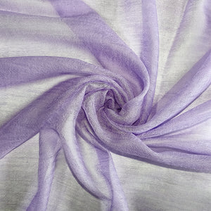 light purple scarf in details