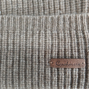 Cashmere Hat Handmade hat Brown
