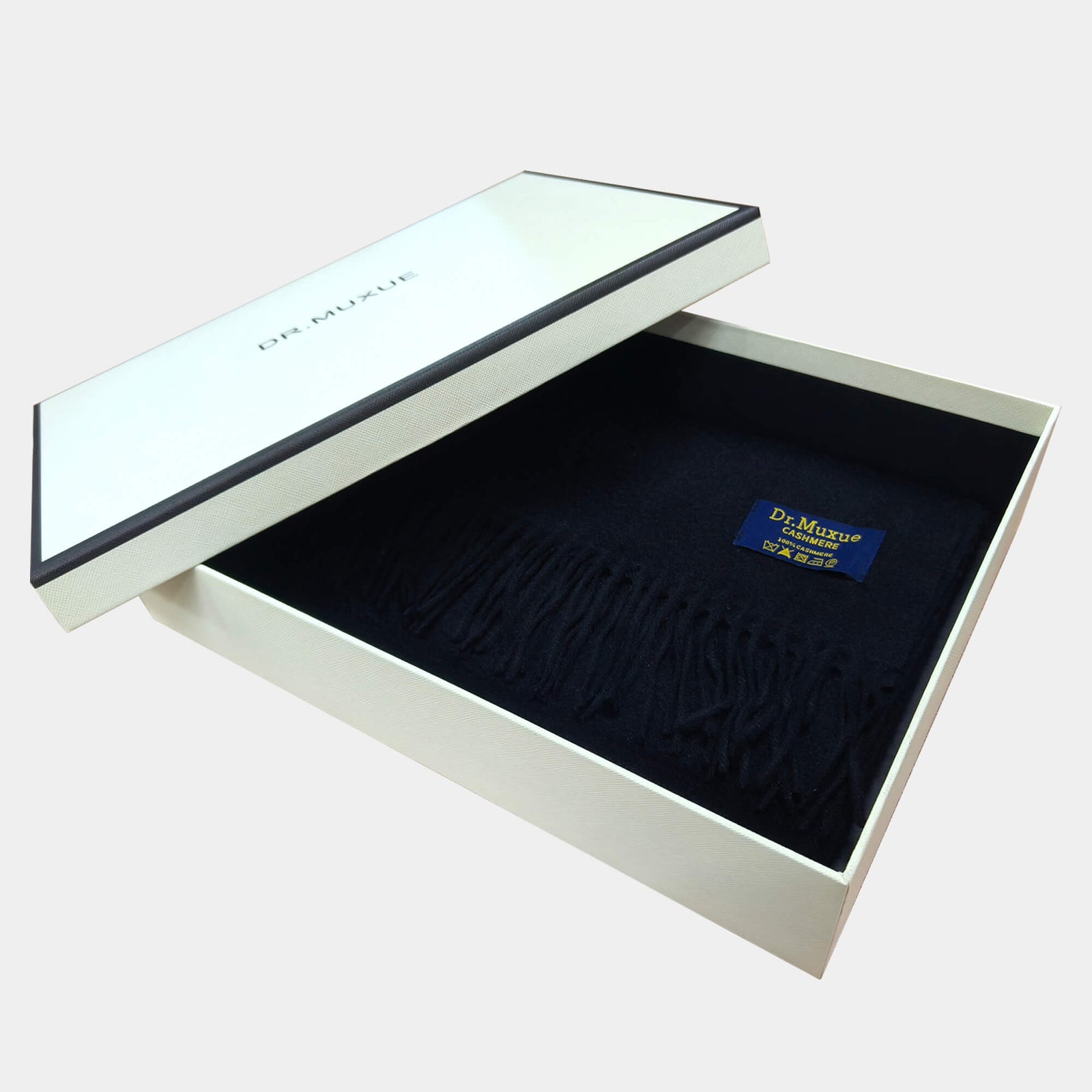 Cashmere Scarf Womens Black