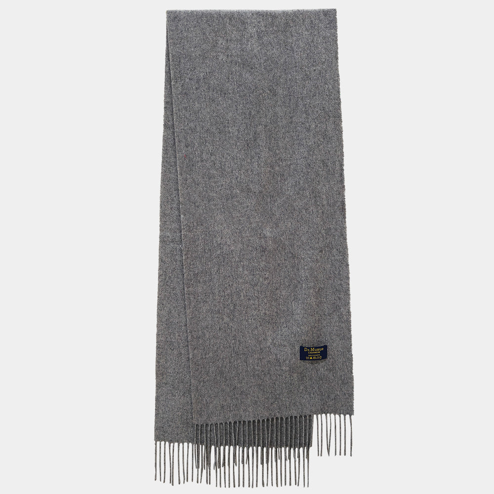 Grey Cashmere Scarf Womens