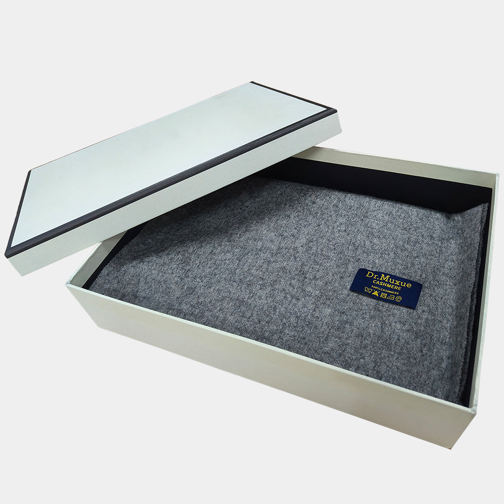 Grey Cashmere Scarf Womens