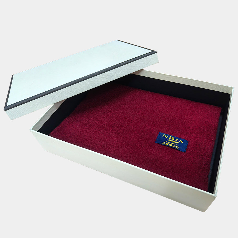 Red Cashmere Scarf Shawl For Women