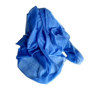 diamond blue scarf for women