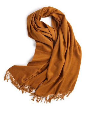 womens cashmere scarf beige