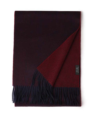 women's cashmere scarf in wine red