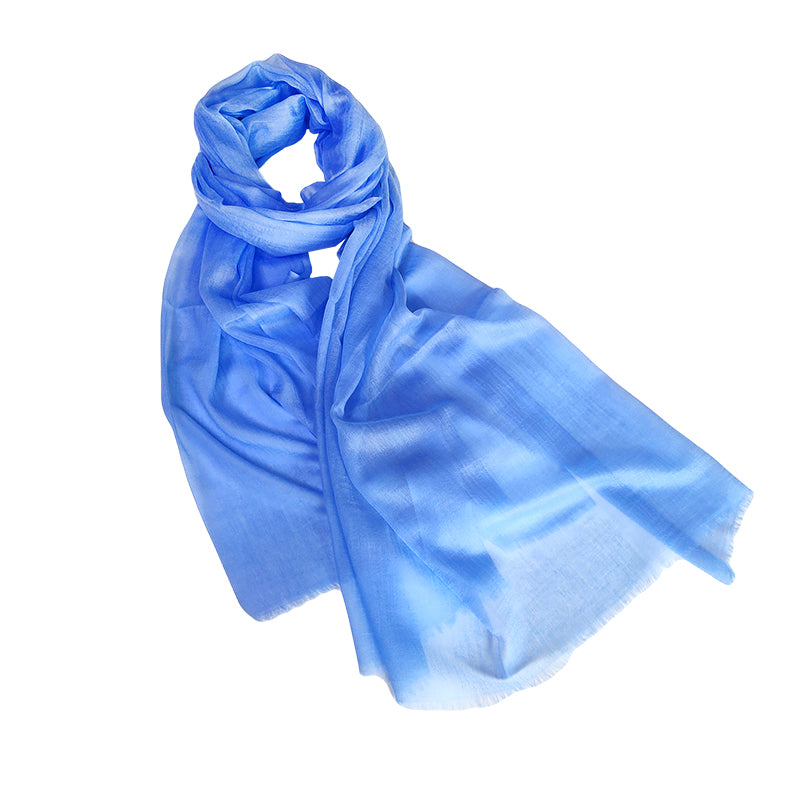 oen girl in light blue scarf