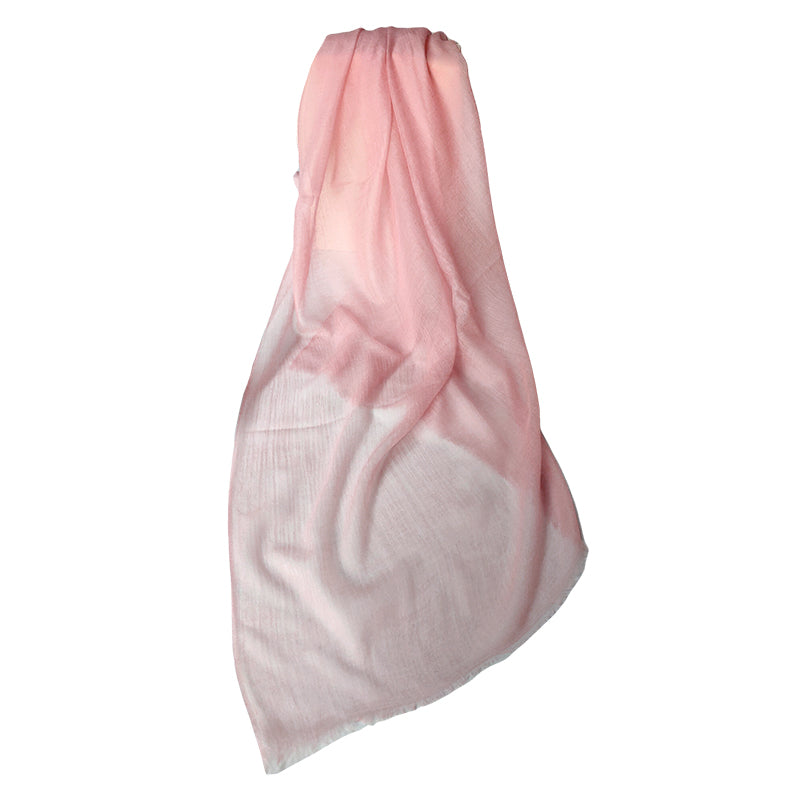 Light Pink Lightweight Cashmere Scarf Shawl