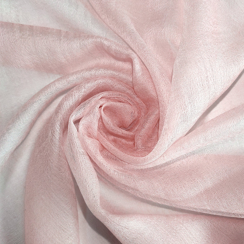 Light Pink Lightweight Cashmere Scarf Shawl