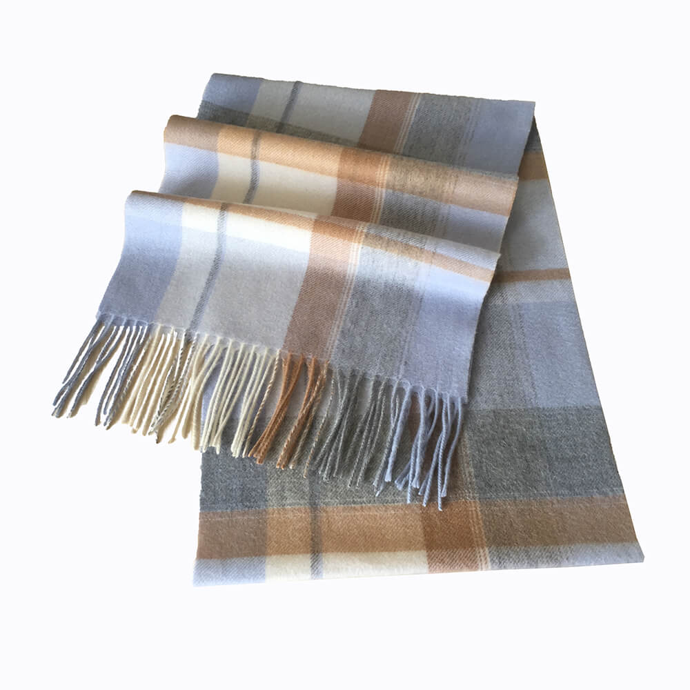 light blue cashmere scarf women