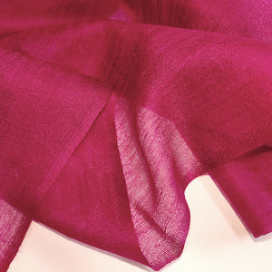 wine red shawl in details