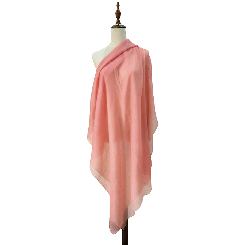Pink Lightweight Featherlight Cashmere Scarf