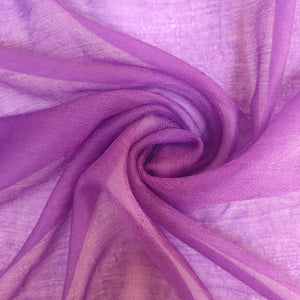 purple scarf details