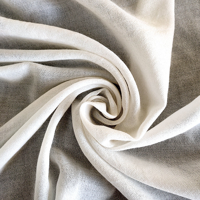 Lightweight White Cashmere Scarf Shawl Women